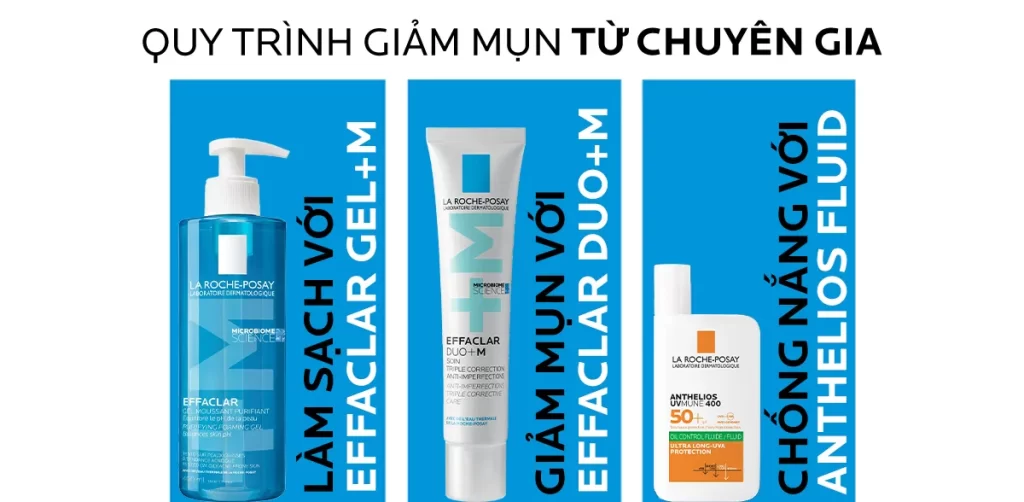 Gel rua mat cho da dau nhay cam La Roche Posay Effaclar Foaming 6